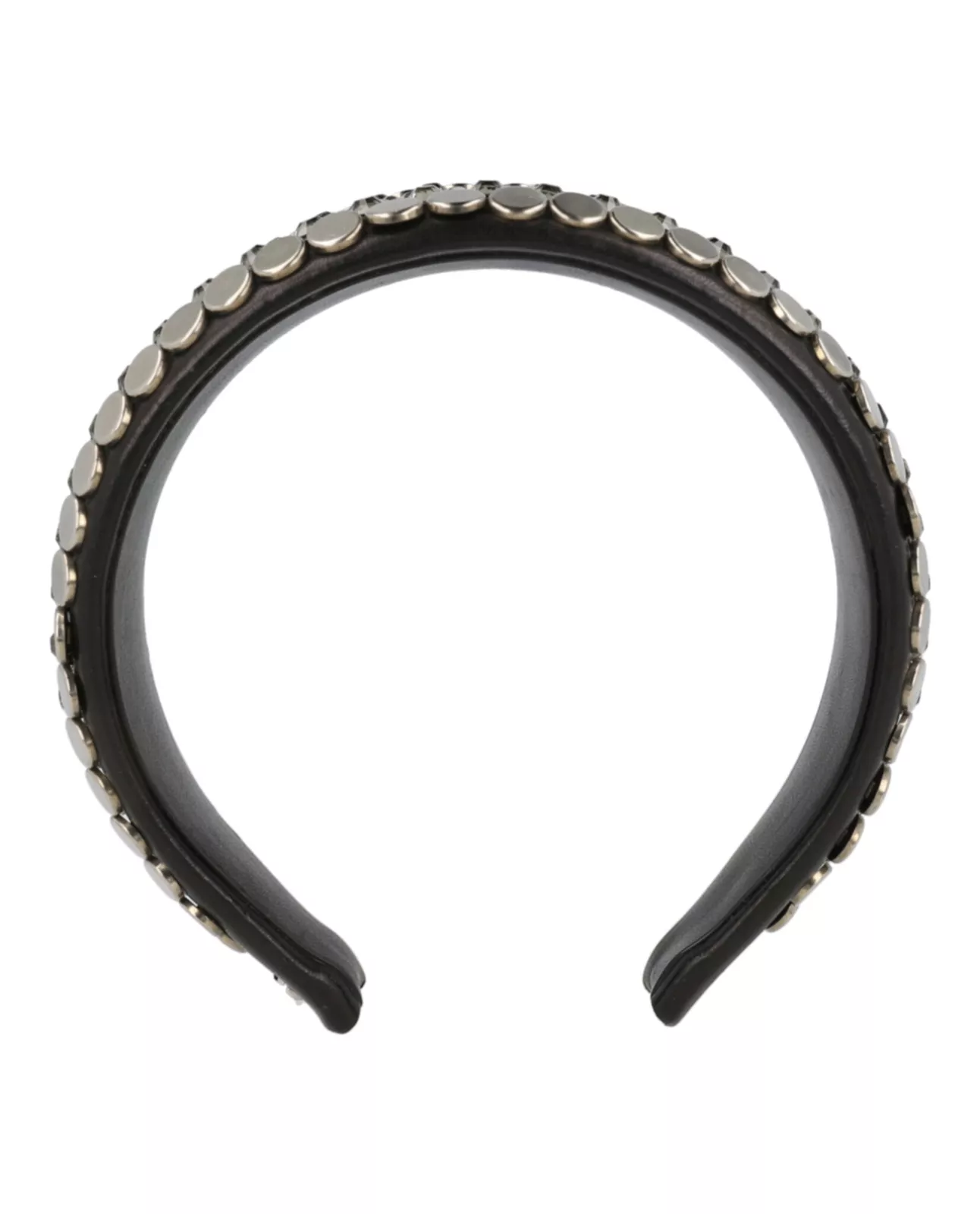Bandeau femme Gucci en cuir perlé