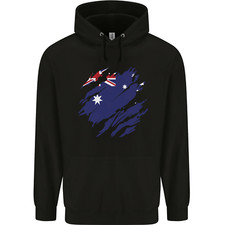 Felpa Uomo Australia Flag Australian Day Football