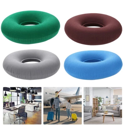 Donut Rubber Ring Cushion Inflatable Piles Pillow Seat Medical Vinyl Hemorrhoid