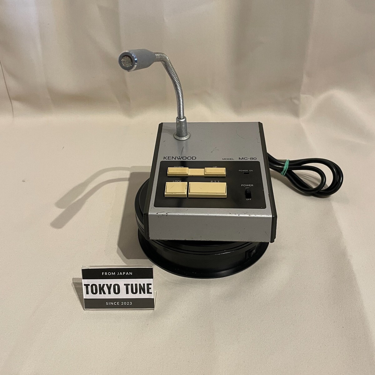 KENWOOD MC-80 8-pin Stand Desk-top Microphone Amateur hamradio