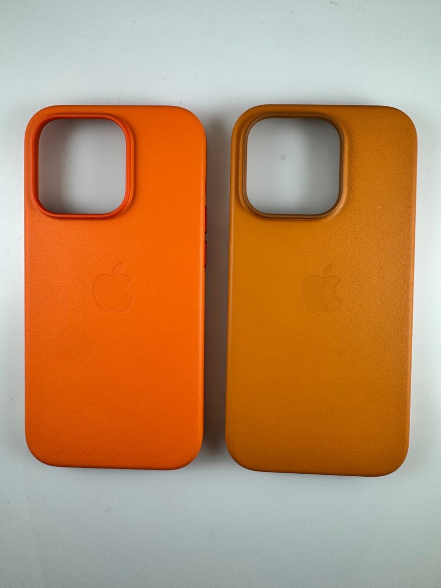 【未開封・Apple純正】14Pro LeatherCase ブラウン iPhone 14 Apple アップル 純正 レザーケース・アンバー 新品