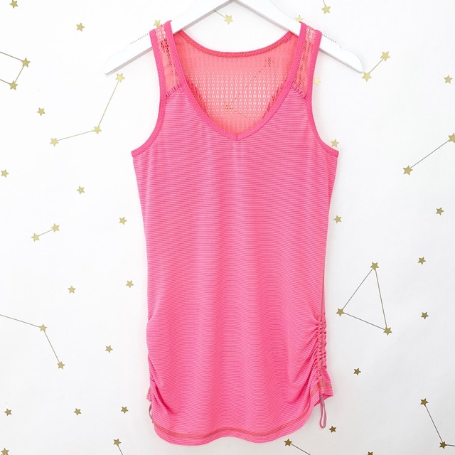 ruffle workout tank