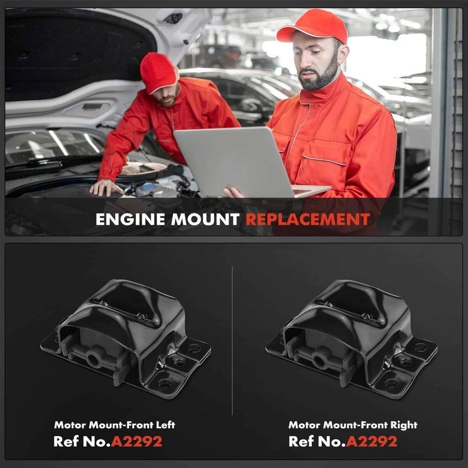 2x Engine Motor Mount for Chevy Camaro 1972-1992 Caprice Impala GMC Oldsmobile - Image 2 of 4