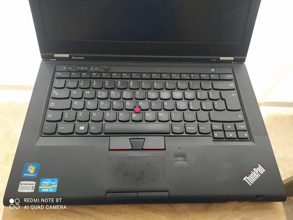 LENOVO THINKPAD T430 - CPU I5 3rd gen 2,60 GHZ - RAM 4GB - HDD 500GB  - Immagine 3 di 4