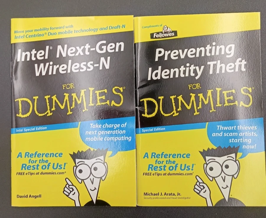 Lot of 10 For Dummies Pamphlet Books CPU PC Topics - USED VERY GOOD CONDITION - Image 2 of 4