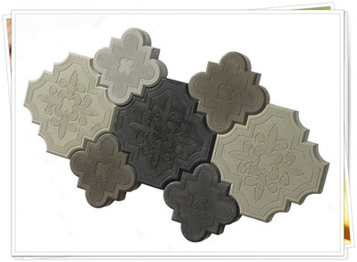 2 Schalungsformen Giessformen Fur Beton Pflastersteine Gehwegplatten Orient Top Ebay