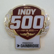 2022 Indy 500 106TH Running Event Collector Lapel Pin Indianapolis