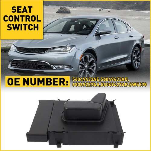 Front Left Driver Seat Power For Switch JEEP 200 Chrysler 300 RAM 1500 2500 3500 - Picture 11 of 12
