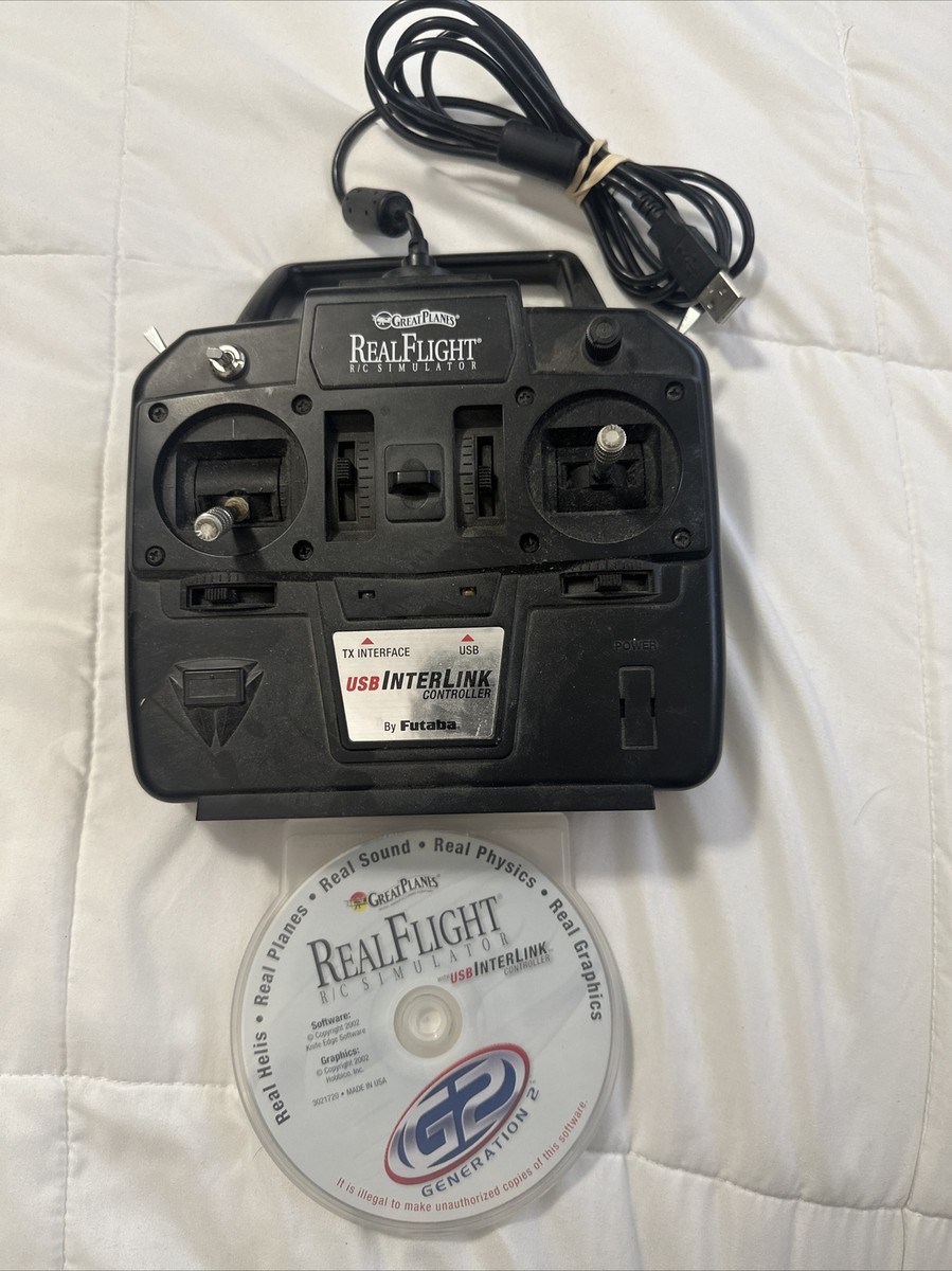 フタバ リアルフライトシュミュレーターのコントローラー REALFLIGHT RealFlight R/C Flight Simulator Interlink Controller by Futaba