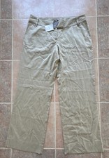 J.Jill Wide Leg Sand dress Tencel pants Women 12 P New