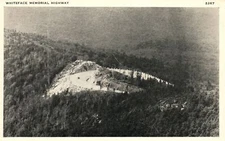 Vintage Postcard 1920's Whiteface Memorial Highway Sant-way Photo Craft Pub.