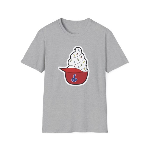 NEW Philadelphia Phillies Ice Cream Sundae Helmet T-Shirt, Softstyle Tee - Picture 10 of 53