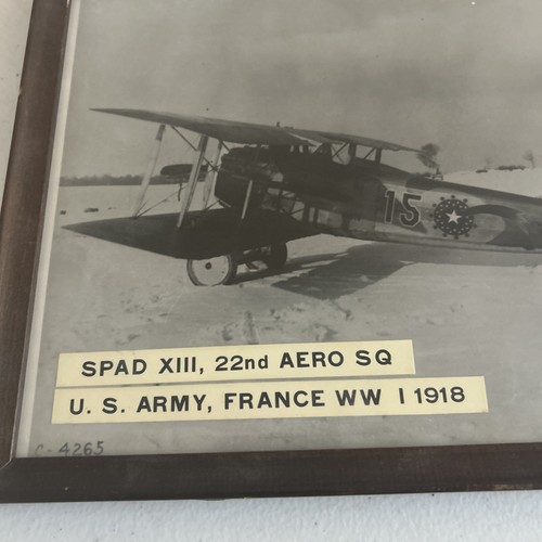 WW1 FRENCH SPAD SPA 38 SPA 77 ESCADRILLE 1918 FRAMED PRINT - Picture 2 of 5