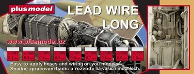 Plus Model 550 - Lead wire 0,9 mm, long 240 mm - Neu