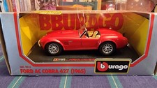 Modellino Bburago, Ford 1965 AC Cobra 427, scala 1:24