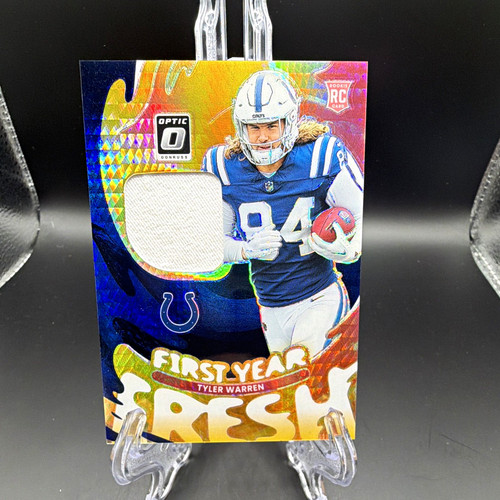 2025 Donruss Optic Tyler Warren Base (RAW)