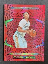 Keldon Johnson 2024-25 Panini Obsidian Electric Etch Lucky Envelopes /8 #28