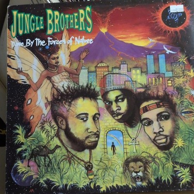 Warner Bros. Jungle Brothers   Done By The Forces Of Nature LP 12'' Vinyl 1990