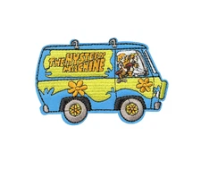 Scooby Doo Mystery Machine Cartoon TV Series Patch, Iron On/Sew On