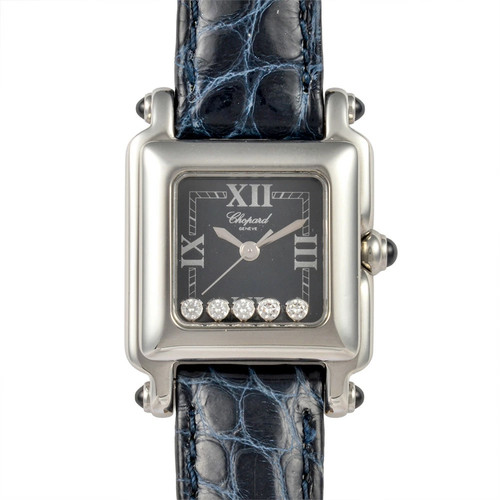 Chopard Chopard 27/8892-23 Happy Sport Square Watch Blue Dial ...