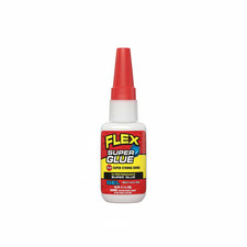 Flex Super Glue Gel 0.7oz Clear 20g Instant Adhesive for Craft & Repair