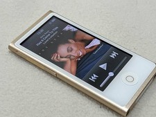 iPod nano 7th Generation 16GB Gold 2015 Bluetooth Apple Digital Audio Player