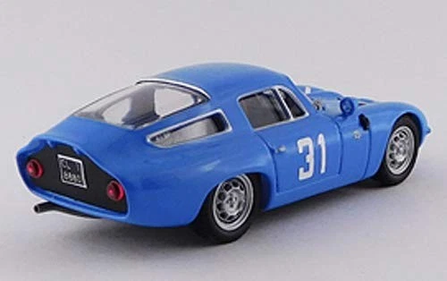 BESTMODEL 1/43 Alfa Romeo TZ1 Monza 1000km 1965 31 Panepinto Facetti Model Car - Image 2 of 2