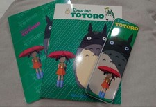 Totoro Themed Notebook, Pen  Unopened Underlay, Used Conditions