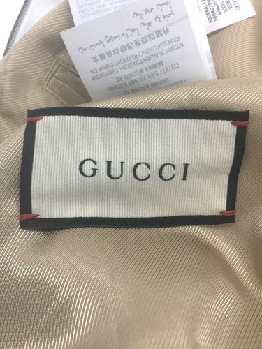GUCCI Jacket/48/Cotton/Wht/623938 Men's Authentic #ED ZGA - Picture 3 of 6
