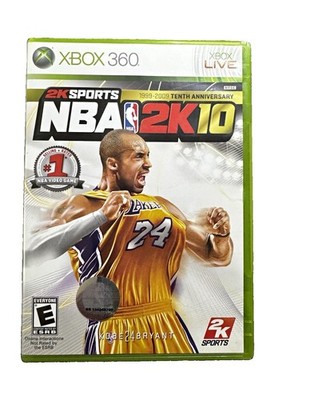 2K Sports NBA 2K10 Basketball Sports Xbox 360 NTSC-U/C E-Everyone 2009 pre-owned