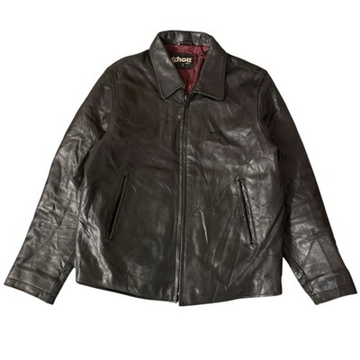 Schott Lederjacke Herren XL schwarz LC5100 Bomber Rindsleder Biker Fahrer Motorrad