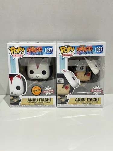 Anbu Itachi #1027 Naruto Animation Chase + Common Bundle Funko Pop Vinyl