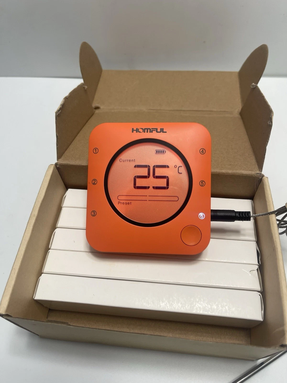 Homful bluetooth Digital Oven BBQ Bake thermometer
Opens in a new window or tab