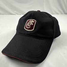 Chick Fil-A Team Style Hat Cap Strapback Adjustable Black Employee Crew Uniform