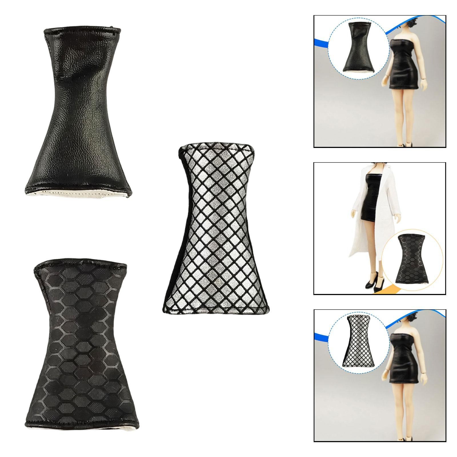 Damen Actionfiguren Outfit im Maßstab 1:12 für Puppen, Sammlerstücke,