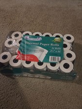 2 1/4 thermal cash register paper rolls 23 of them open box