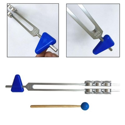 Stimmgabel Violine Gitarre Stimmgerät mit Silikon Dreieck rostfrei stabil
