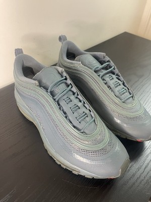 Nike Air Max 97 Gray Low Top Lace Up Athletic Sneaker 2012 Style 518160-330
