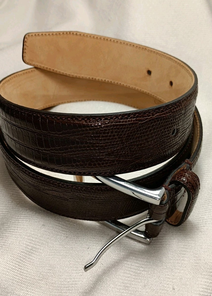 Saks Fifth Avenue Brown Full Grain Leather Handcrafted in  display picture 1