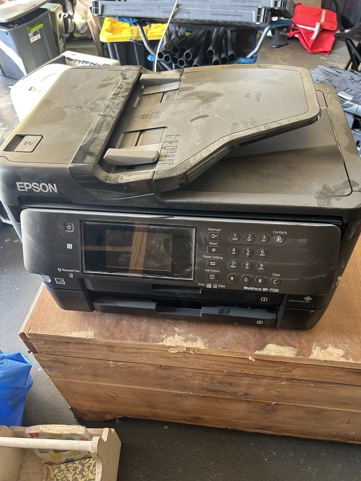 Impresora de inyección de tinta todo en uno Epson Workforce WF-7720 Foto 4 de 4