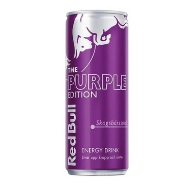 12× selten gewordene Redbull Purple Sorte. In Deutschland Nicht Mehr produziert.