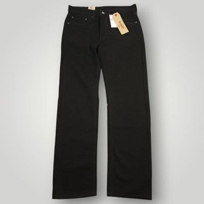 Levi's 505 Jeans Mens 31x32 Straight Leg Mid Rise Rock EMO Grunge Normcore Black