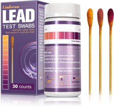 Rapid Lead Test Kit 30 PCS Results in 30 Seconds for All Surfaces