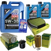 Inspektionspaket 7L Liqui Moly Longtime 5W-30 FüR Mercedes Glk-Klasse X204 220
