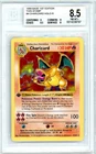 Pokemon Charizard #4 Base Set 1st Edition Holo BGS 8.5 NM-MT+ Grail