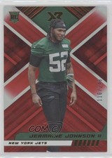2022 Panini XR Rookies Red 110/249 Jermaine Johnson II #173 n1u
