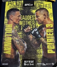 UFC 318 Promo Poster Holloway vs Poirier III