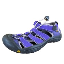 KEEN Gladiator Newport Girl Y 2 Medium Sandal Purple Synthetic Drawstring