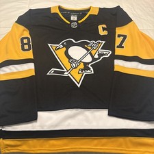 Fanatics Pittsburgh Penguins #87 Sidney Crosby Authentic Pro Jersey Sz 56 NWT