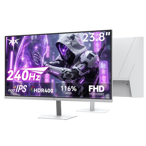 KTC H24F7 24'' 240Hz Gaming Monitor, 1080P Computer Monitor Fast IPS FHD HDR 400